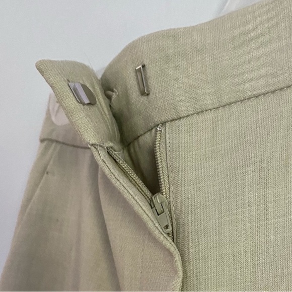 Sage Green Wide Leg Join Life Trouser - Picture 2 of 6
